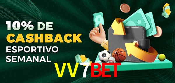 10% de bônus de cashback na VV7Bet